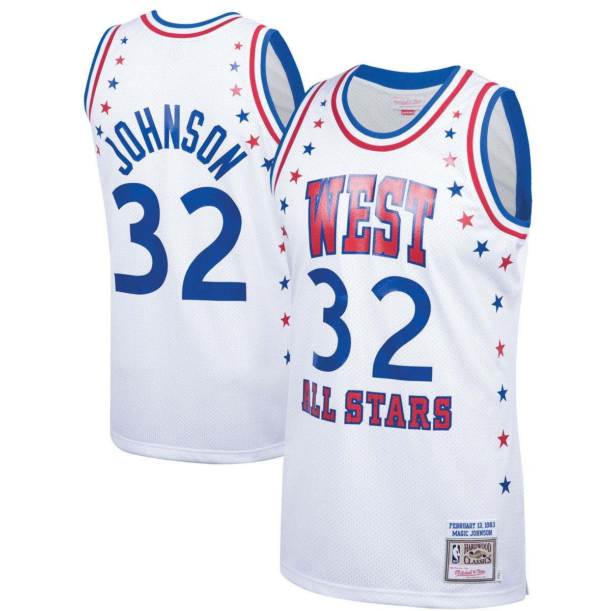 ウェア Mitchell & Ness 1983 NBA All Star (West) Mitchell & Ness Men's NBA All Star West 1983 Team