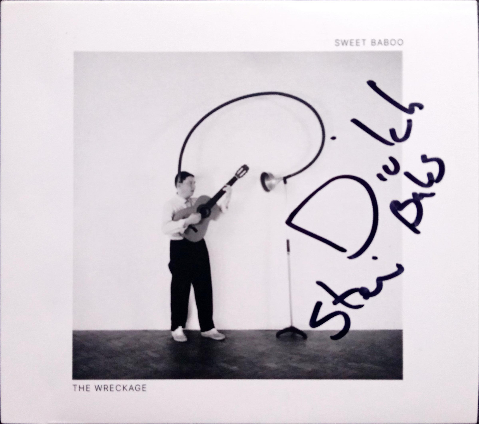 Sweet Bamboo - Wreckage Signed CD Autographed Autograph