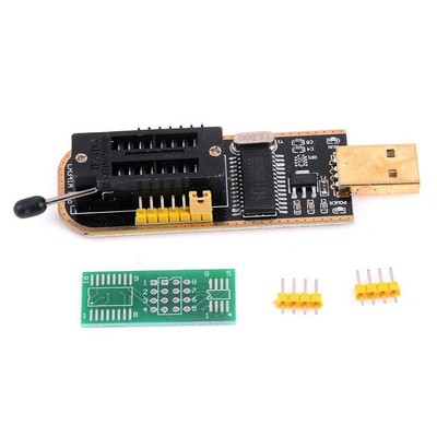 HIGH QUALITY usb programmer CH341A + SOIC8 clip + 1.8V SOIC8 adapter + J1C1