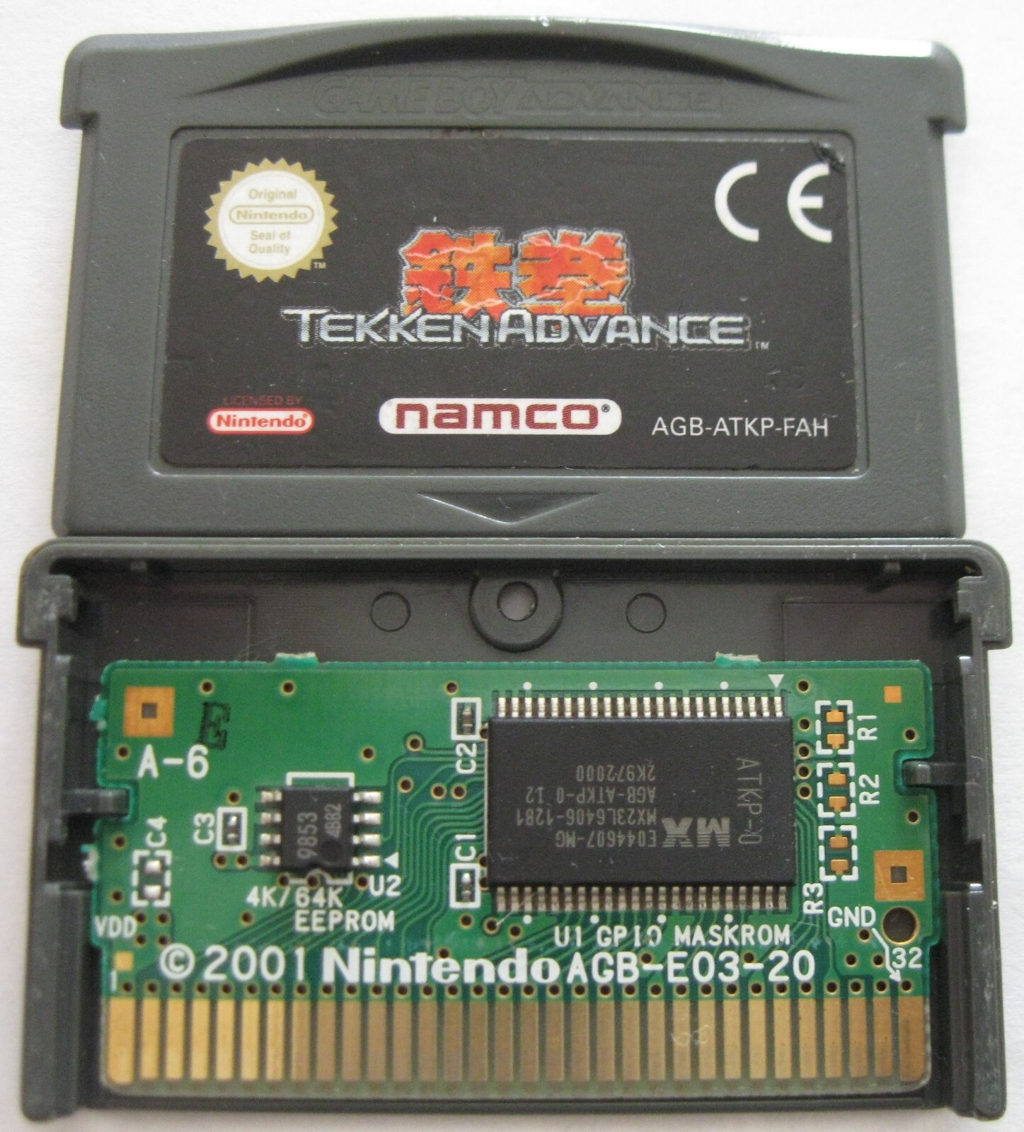 tekken advance cartouche originale game boy advance nintendo gba  fah