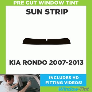 UCD PRECUT SUN STRIP WINDOW TINTING TINT FILM FOR KIA RONDO 07-10 UCD PRECUT SUN STRIP WINDOW TINTING TINT FILM FOR KIA RONDO 07-10