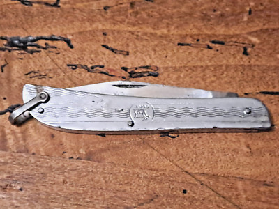 Kleines Messer ganz Edelstahl GOAT, 93/160mm