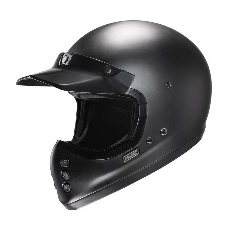 HJC V60 Retro Matt Black