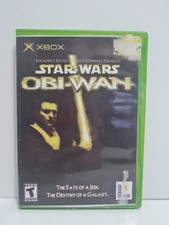 Star Wars Obi-Wan Microsoft Xbox Video Game Disc Only PRINTED COVER