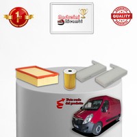 Inspektionskit Filter Opel Movano B 2.3 Cdti Biturbo 107KW 140CV Von 2016->