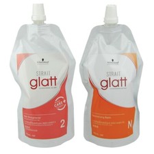 Schwarzkopf Strait Glatt Hair Straightener 2 For colored hair 400 ml x 2