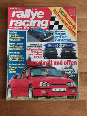 Rallye Racing 12/1988 Morgan Plus 4 - Opel Corsa GSI - Mini Cooper S1300 - DTM