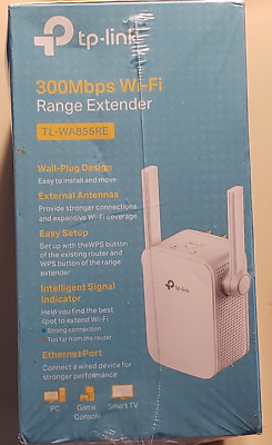 TP Link 300 WiFi Range Extender TL WA855RE UPC: 845973093853 ( FACTORY SEAL)