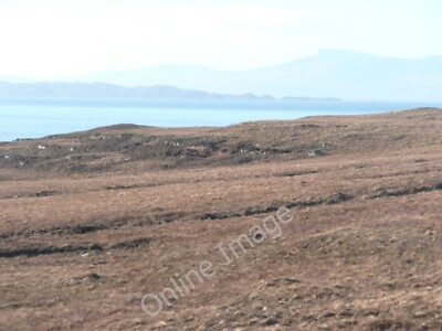 Photo 6x4 Moorland at Red Point Redpoint Skye on the right and Rona close c2011