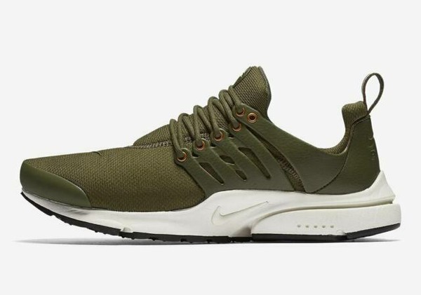 nike air presto premium olive green