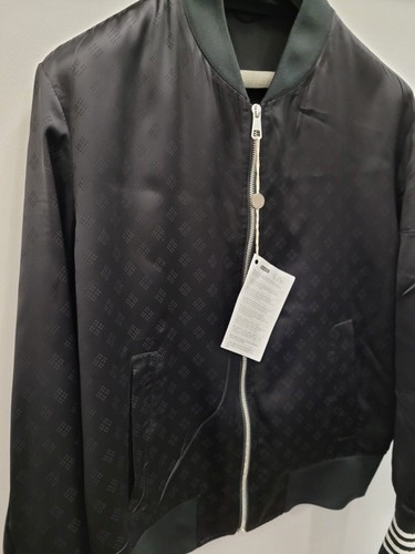 -84% DE DESCUENTO NEIL BARRETT VISCOSA JACQUWARD CHAQUETA BOMBARDERO TALLA L NUEVO - Imagen 16 de 24