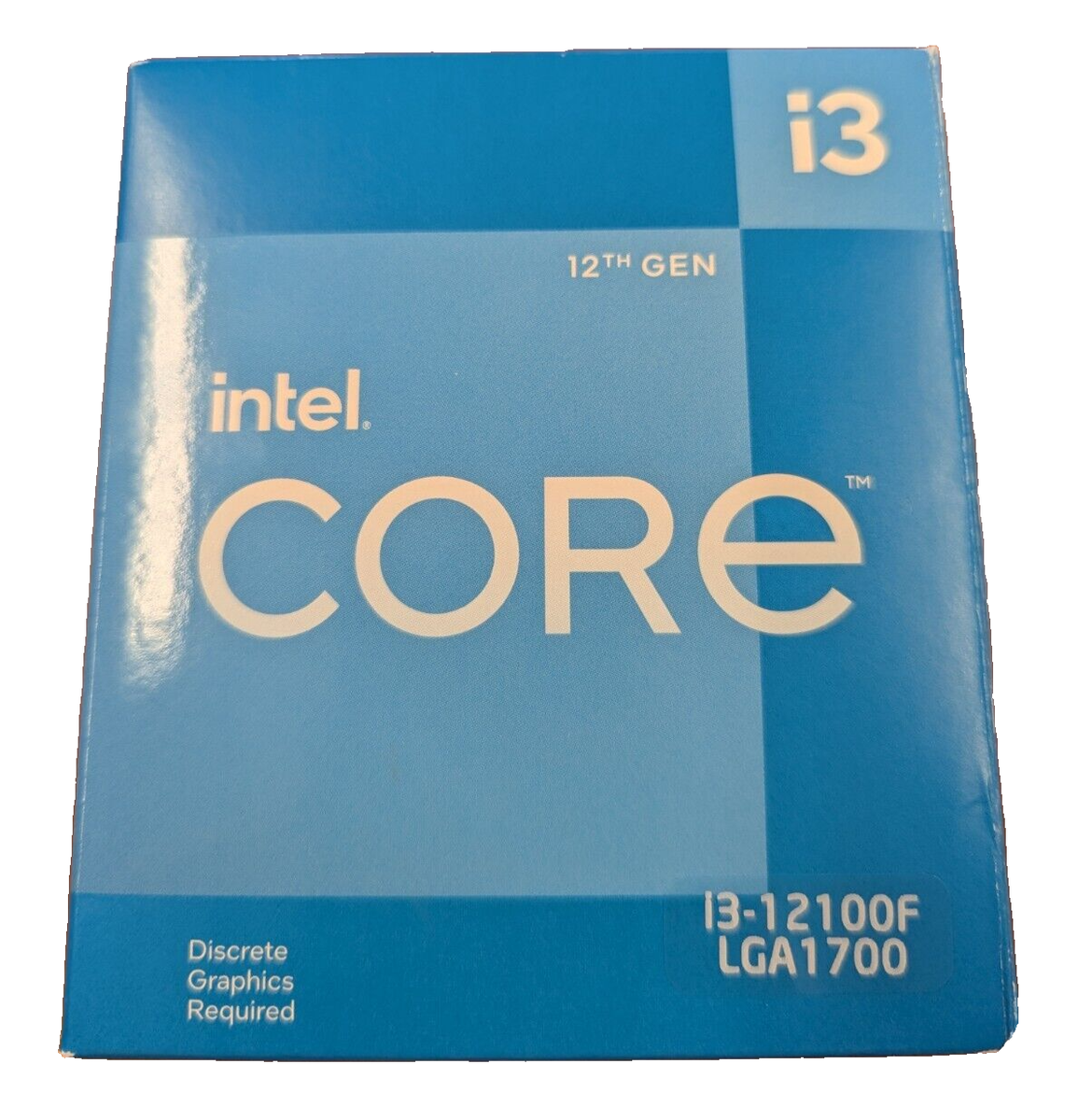 Intel Core i3-12100F (SRL63) 3.3GHz 4-Core FCLGA1700 CPU