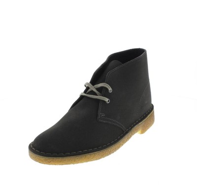 Clarks Desert Boot Grau - Herren Polnische Schuhe