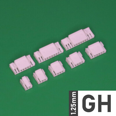 Connettori Jst GH 1.25mm Plug Crimps 2-12p Crimp Connector B2W (JST GH Style Connettori A Crimpatura Stile JST