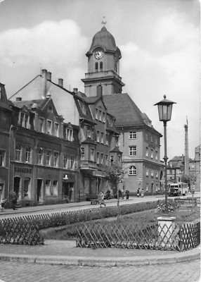 AK Geyer i. Erzgebirge Geschäfte Drogerie Echt Foto Postkarte