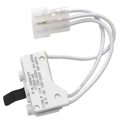 Door Switch for Whirlpool LER5620KQ1 GEQ9800PW1 LEQ9508PW0 LER8620PW0 NEW