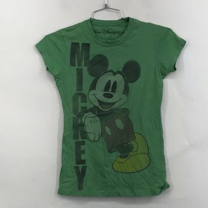 green mickey mouse shirt