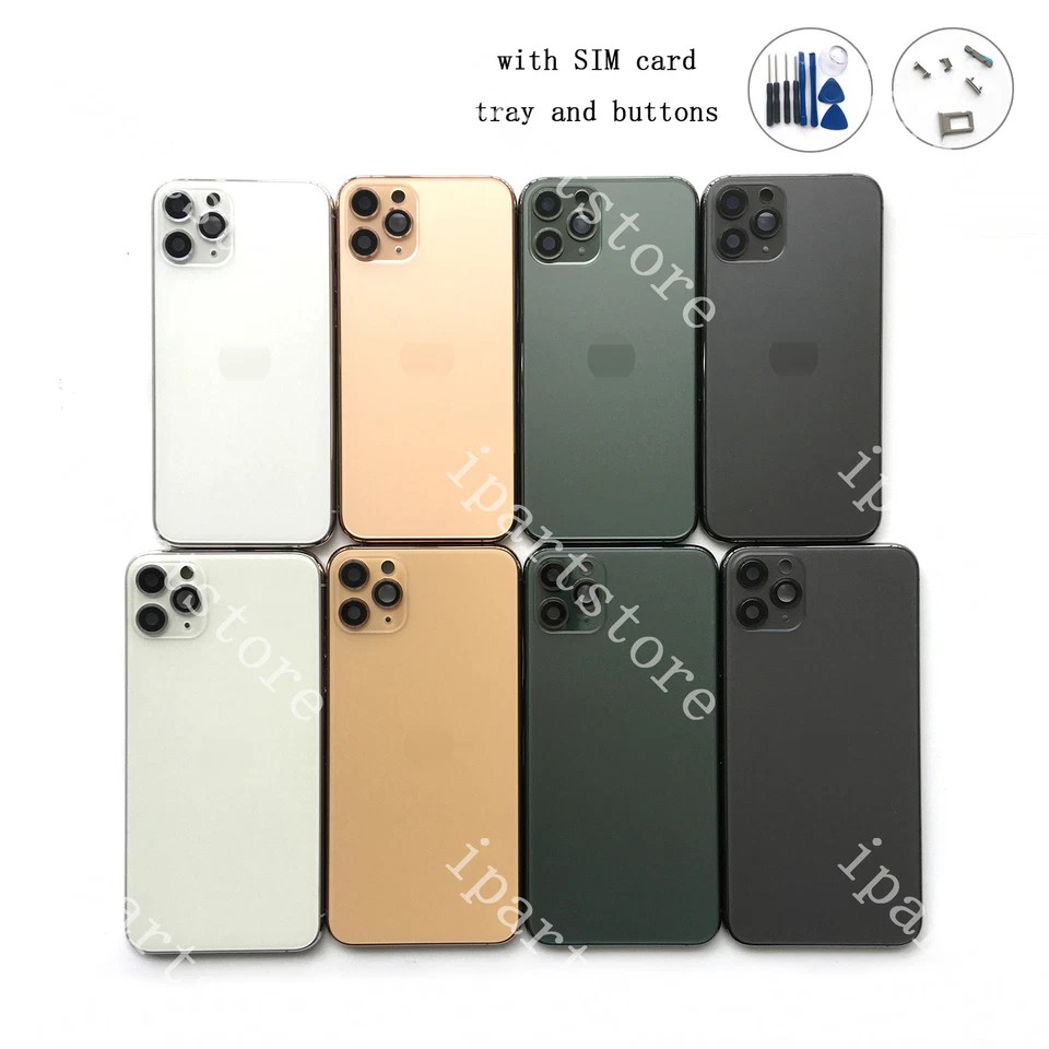 New Battery Back Housing Rear Cover Frame Replacement For iPhone 11 Pro Max - Image 2 of 3