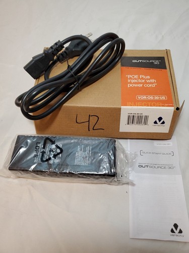 Veracity VOR-OS-30-US Poe Injectors power supply Outsource  30 - Picture 1 of 8
