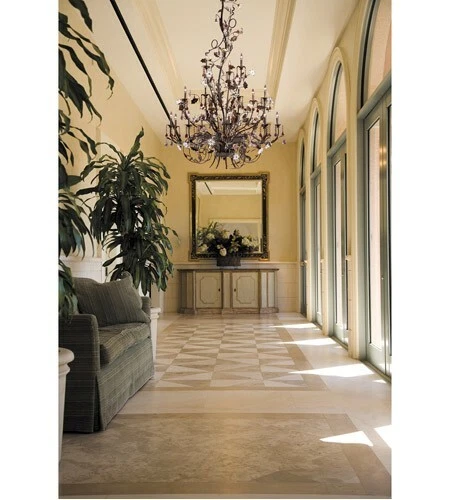 Bronze 18 Light Chandelier Glass Flowers Cristallo Fiore 56"W 81"H ELK Lighting  - Изображение 2 из 4