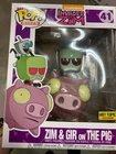 Funko Pop! Rides: Invader Zim and Gir on the Pig #41 ~ Hot Topic Exclusive