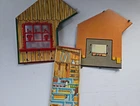 New ListingVintage Marx Tin Suburban Ranch Style Dollhouse House 1950s 3 Panels Only