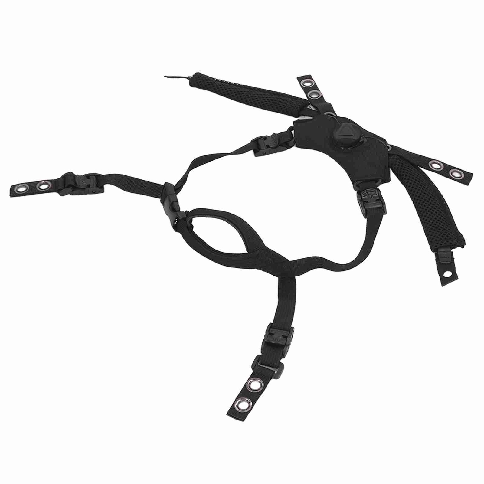 Adjustable Dial Suspension System Chin Strap For Fast Helmet Nylon Material New