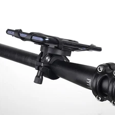 Cell Phone Silicone Mount Holder GPS MTB Bike Bicycle 360 Rotation