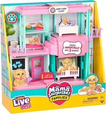 Mama Surprise Families Pet Vet Playset, Baby Care Clinic Animal Hospital Play...