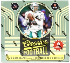 2021 PANINI CLASSICS PREMIUM EDITION FOOTBALL HOBBY BOX