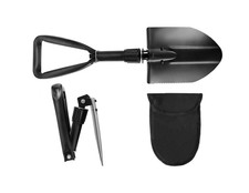 Folding Shovel Spade with Carrier Bag Digging 2 in 1 Tool Outdoor Camping
