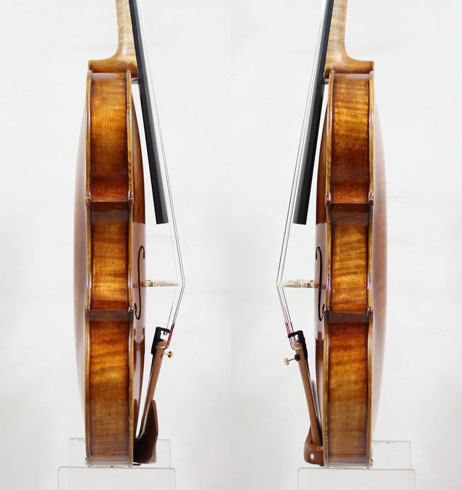 Master Sound ! Jacobus Stainer 1674 Violin 4/4 Copy ! #8521 Antiqued Varnish! - Image 3 of 4