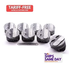 Kb Pistons 9904HC.030, Set of 8 Aluminum Sbc Domed Piston Set 4.030 Bore +4Cc 