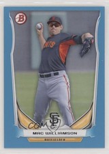 2014 Bowman Draft Top Prospects Blue 47/399 Mac Williamson #TP-82 z6b