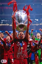 TRENT ALEXANDER-ARNOLD SIGNED UCL WINNER 12x8 PHOTO (ACG CERT AG18763)