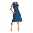 Dress the Population Livia fit  flare dress blue size XXL