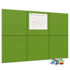 Neatsure Large Cork Board for Wall, 36 in x 24 in Bulletin Board with Pushpins