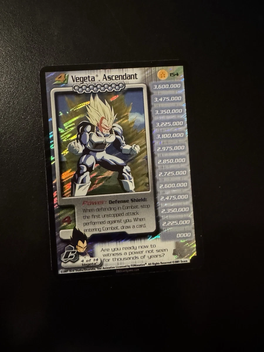 Dragon Ball Z TCG Rare Individual Collectible Card Game Cards for