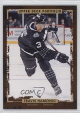 2015-16 Upper Deck Portfolio Travis Hamonic #168 e6j