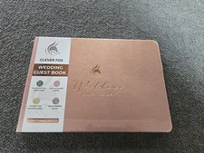 Clever Fox Wedding Guest Book