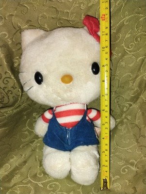 HELLO KITTY SANRIO  VINTAGE 1976  PLUSH 11'' STUFFED DOLL