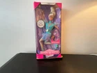 Barbie Mattel Olympic Figure Skater USA  1997 Skate Spin Ice Skating Vtg