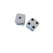 6 sided dice 2pk