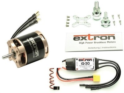 Extron Brushless Motor EXTRON 2217/12 (1520KV) Combo Set + iQ-30 Regler / X4046