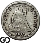 1877-S Seated Liberty Quarter, San Francisco Mint Issue