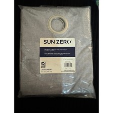 Sun Zero Light Filtering Grommet Curtain Pane...