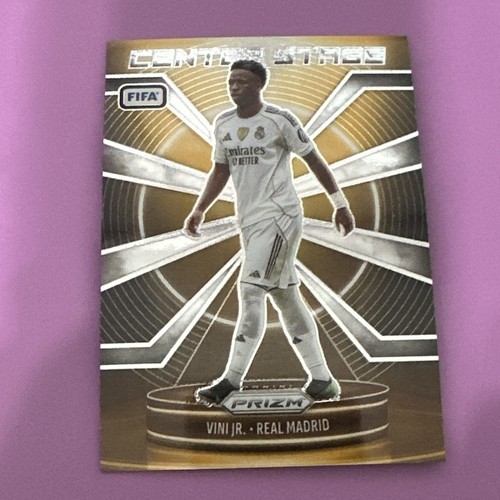 2025-26 Panini Prizm FIFA Center Stage Silver #15 Vini Jr. Real Madrid IV11