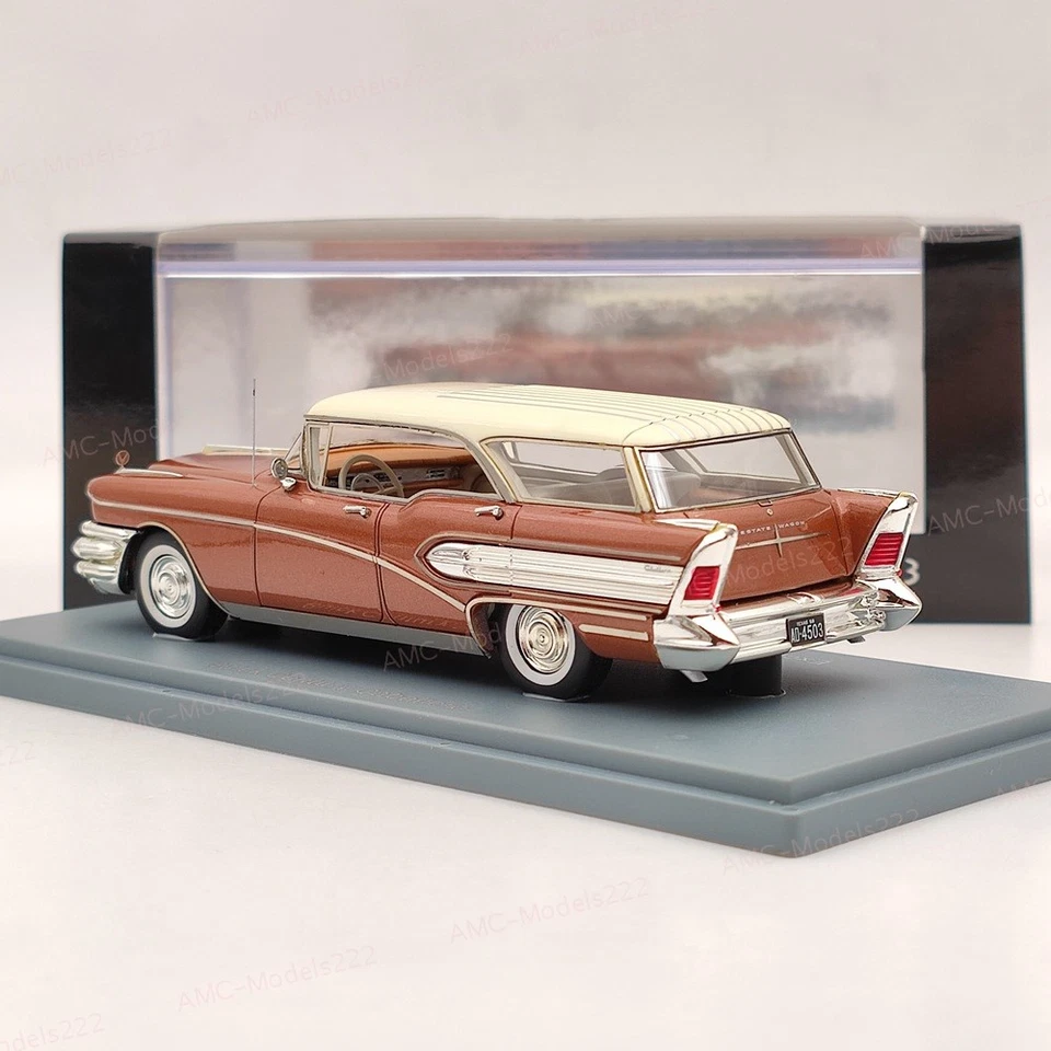 1/43 NEO SCALE MODELS Buick Century Caballero Brown Resin Limited Collection - Image 4 of 4