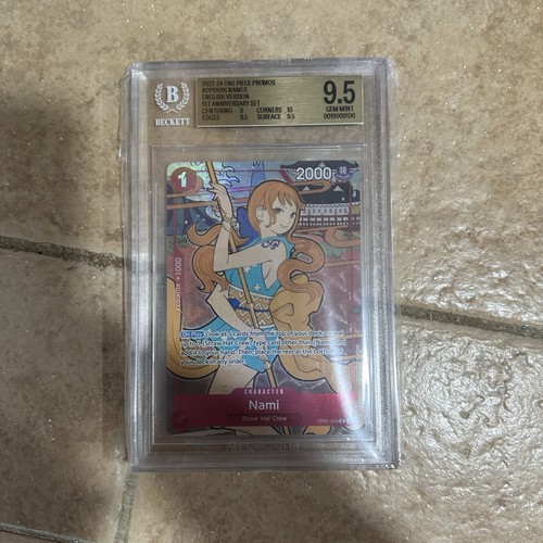 Nami (English Version 1st Anniversary Set) graded BGS 9.5 for sale on eBay