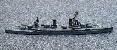 Vintage Navis Neptun 1/1250 Metal Fuso Japanese  Battleship Model Ship